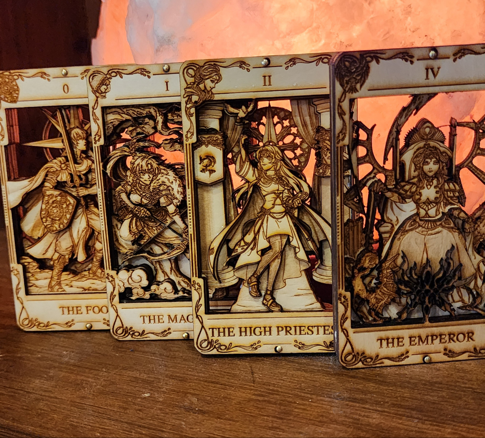 Fire Emblem Tarot Set | PlaqueArts Unforgettable Wooden gifts
