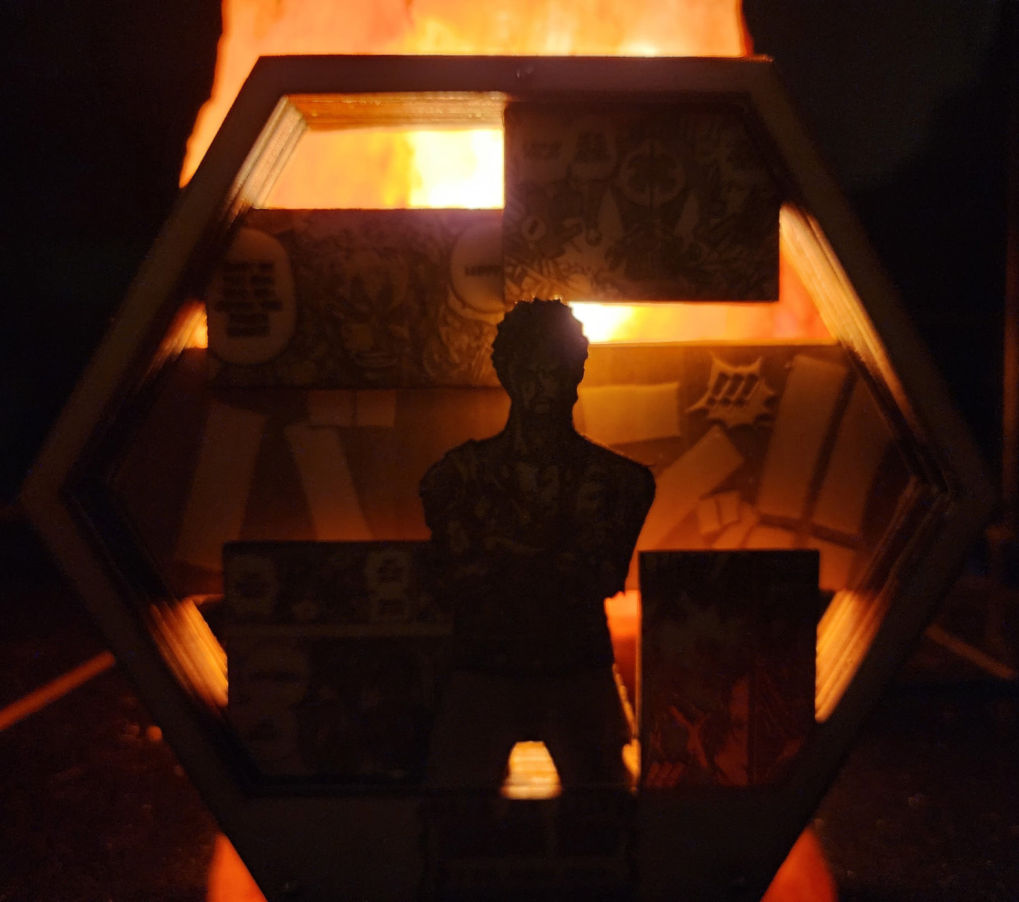 Zoro: Nothing Happened. | 3D Wooden Artwork PlaqueArts | Unforgettable Gifts