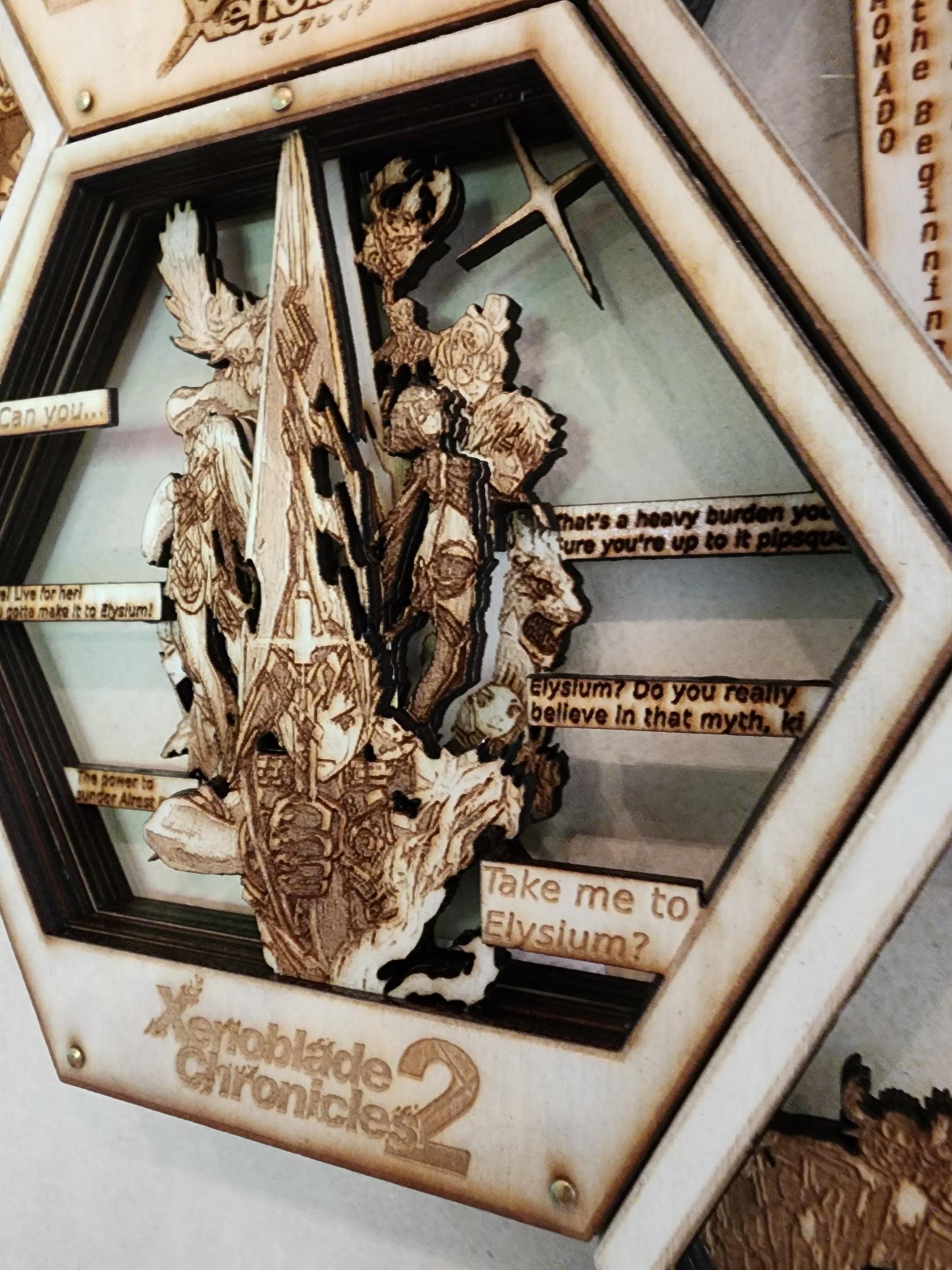 To Elysium | 3D Wooden Artwork PlaqueArts | Unforgettable Gifts