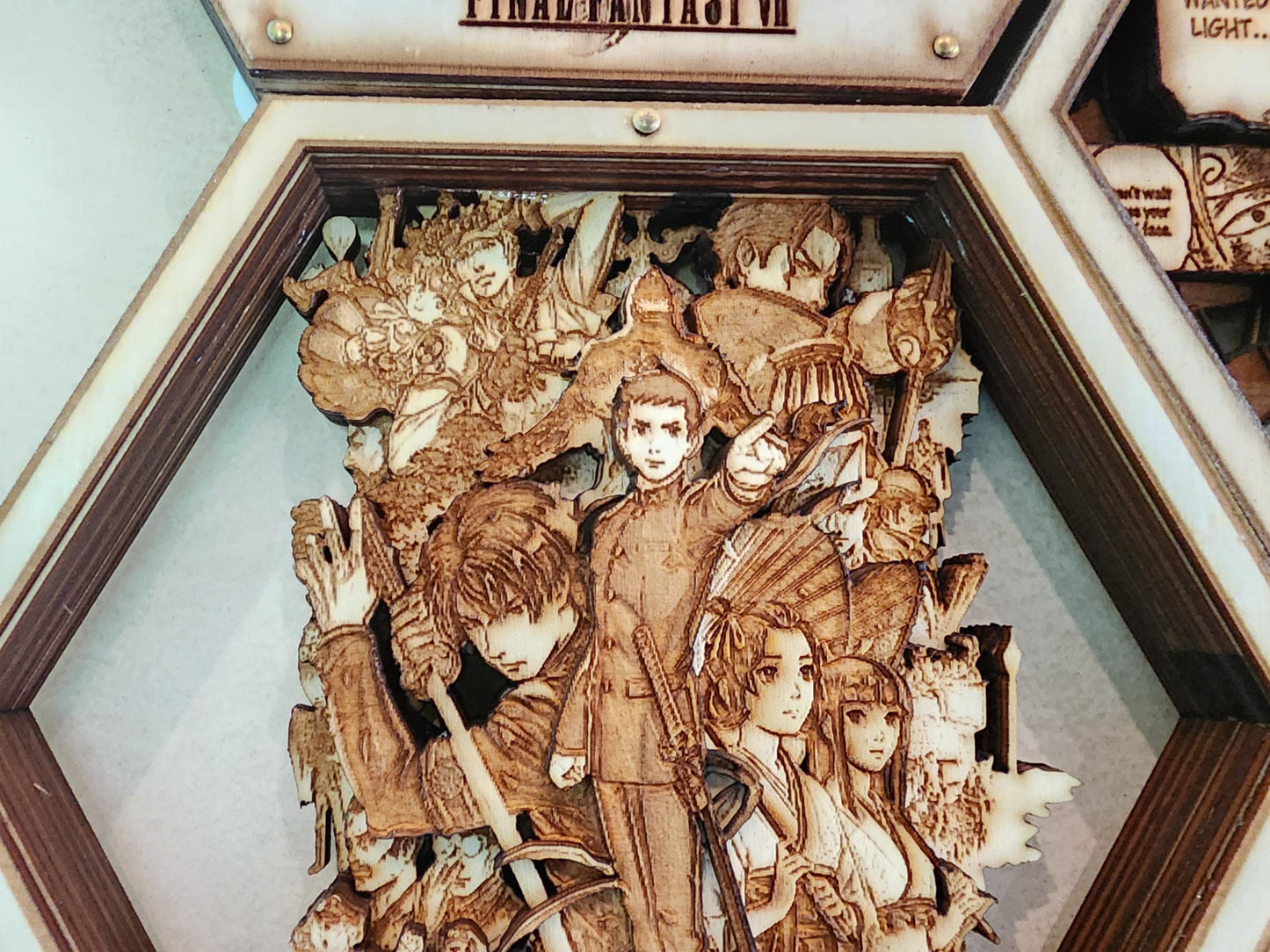 The Great Turnabout | 3D Wooden Artwork PlaqueArts | Unforgettable Gifts