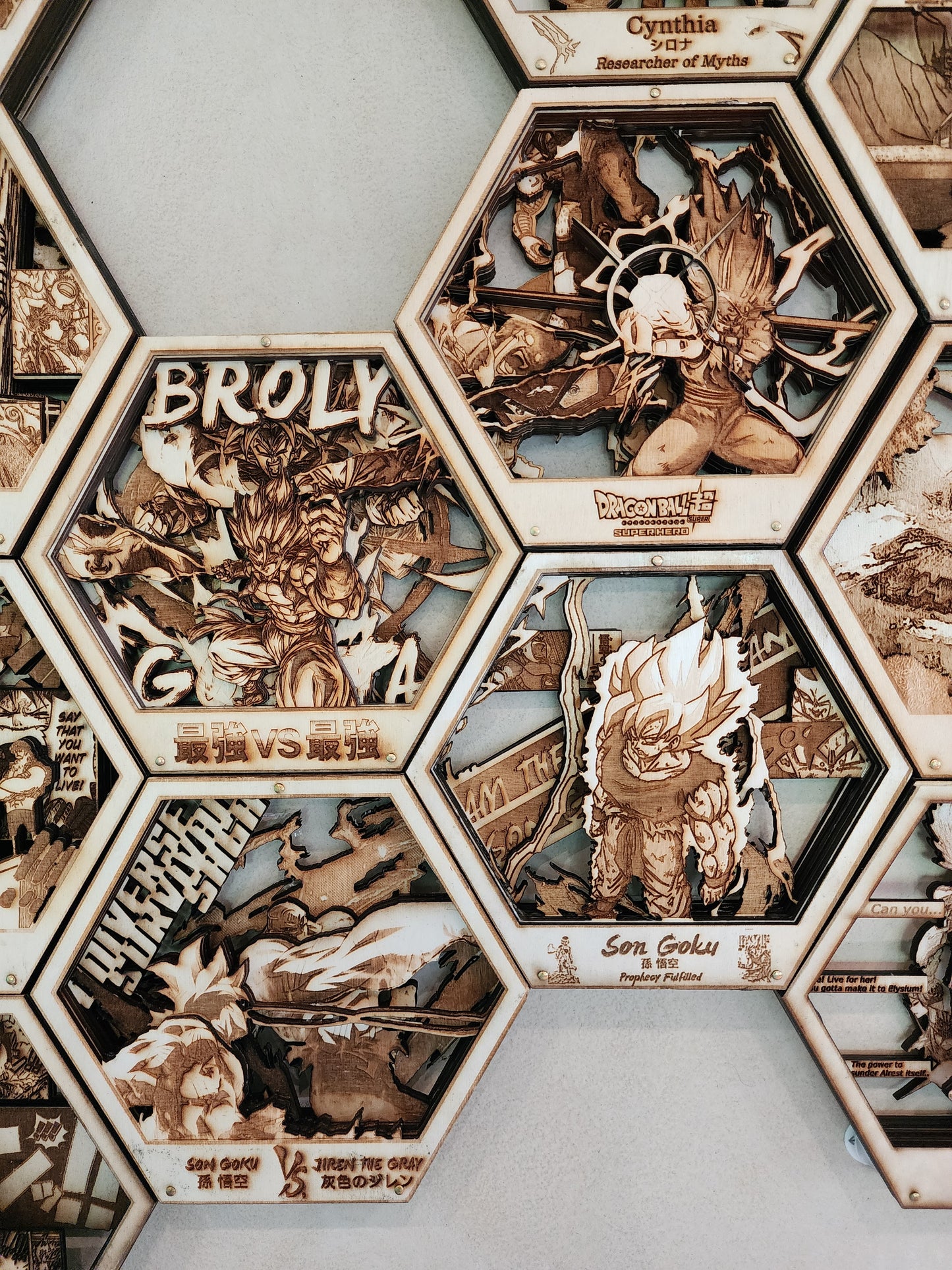 Mightiest vs Mightiest | 3D Wooden Artwork PlaqueArts