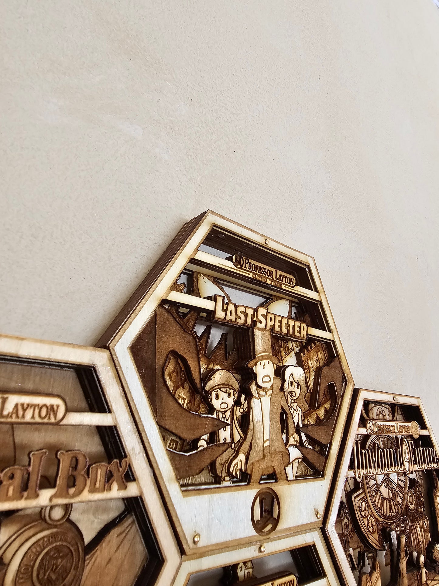The Last Specter | 3D Wooden Artwork PlaqueArts | Unforgettable Gifts