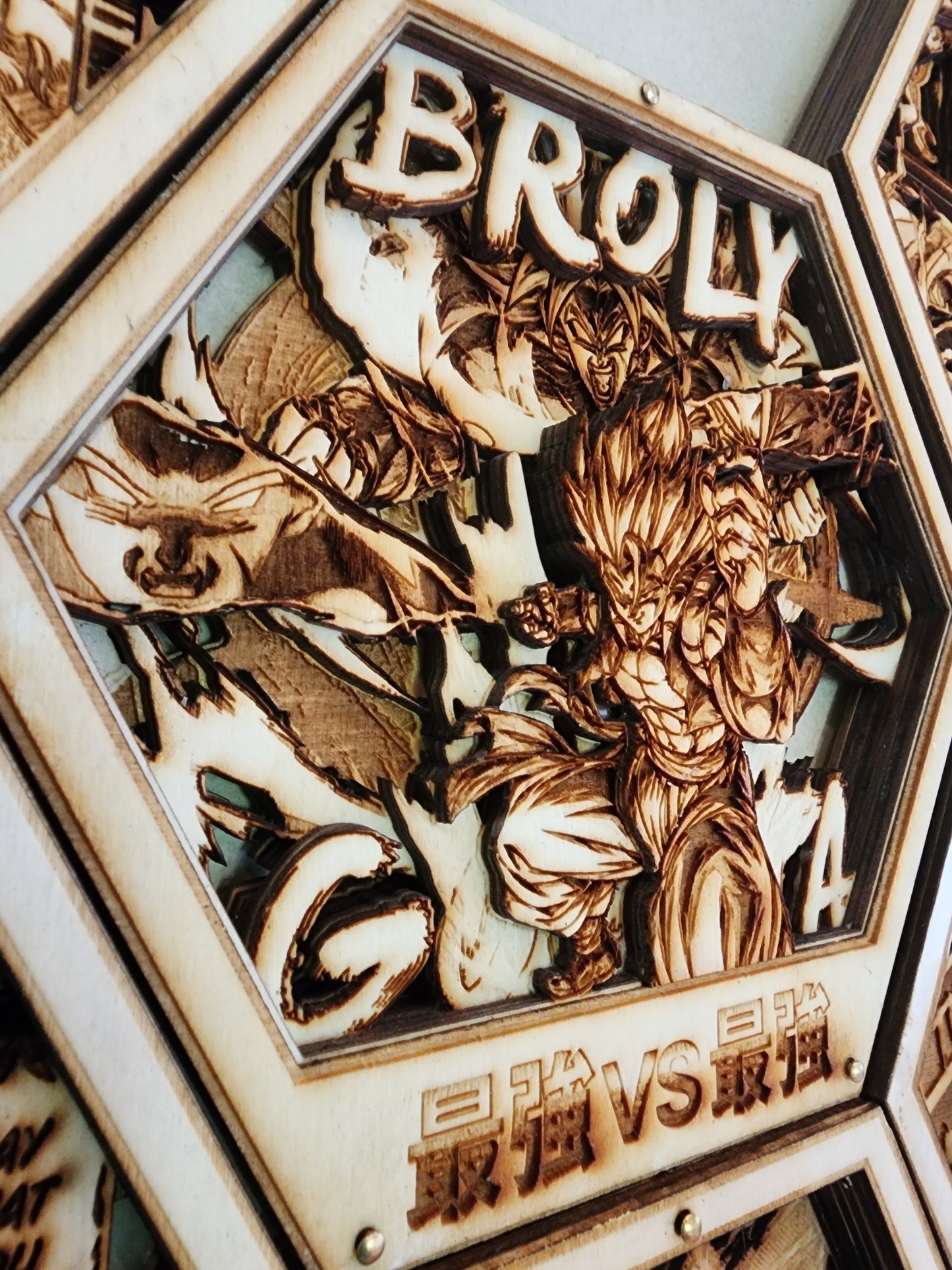 Mightiest vs Mightiest | 3D Wooden Artwork PlaqueArts
