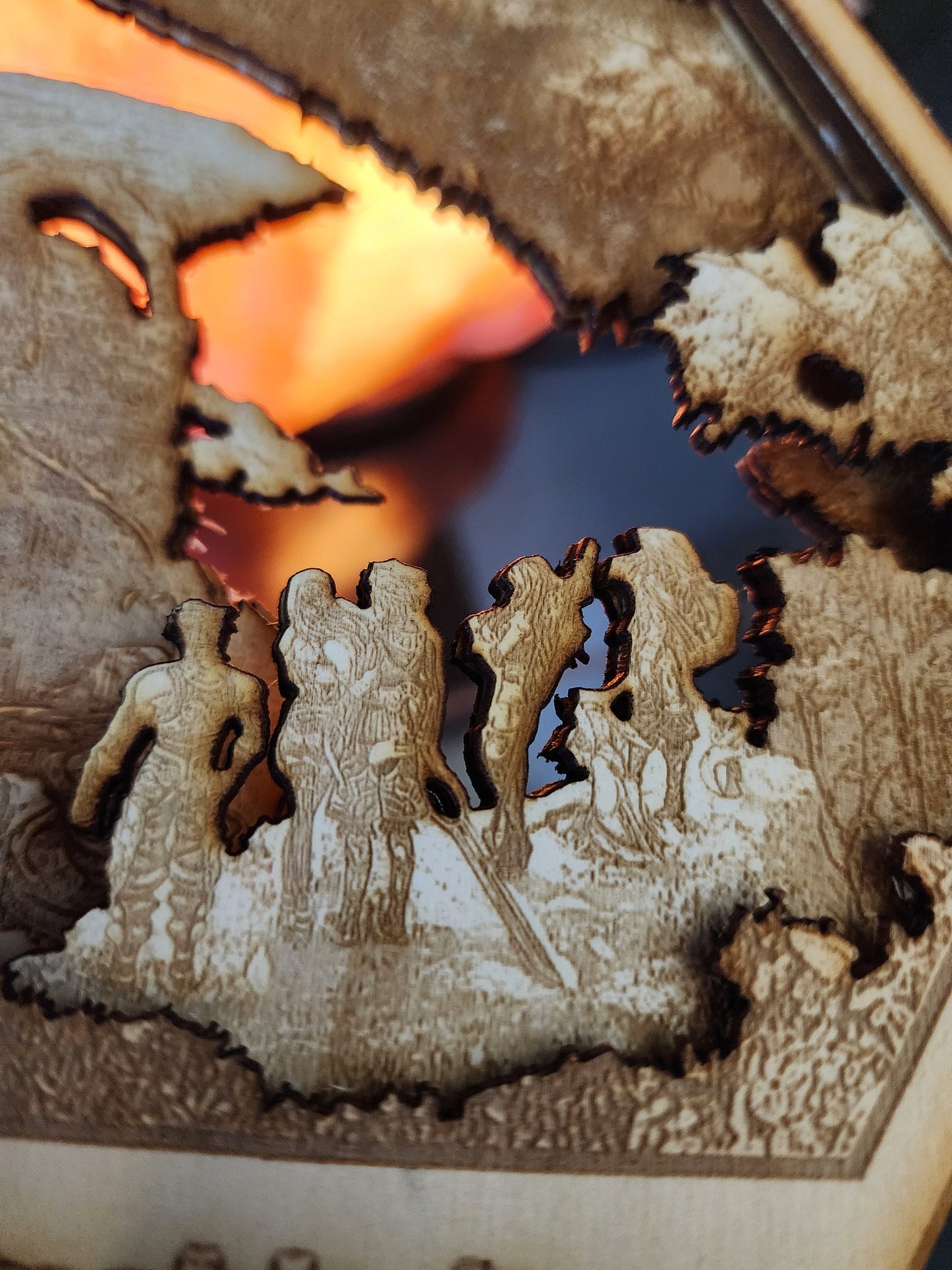Xenoblade Chronicles  - The Bionis and the Mechonis | 3D Wooden Artwork PlaqueArts | Custom gift for gamers