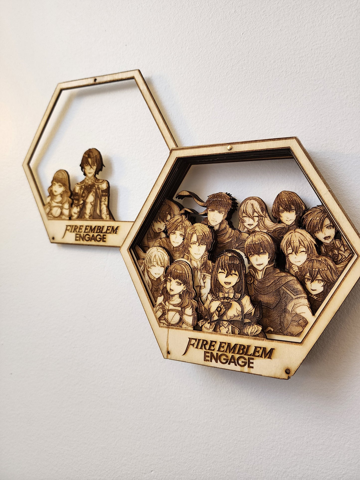 Fire Emblem Engage CUSTOMIZABLE | 3D Wooden Artwork | Unique gift for gamers
