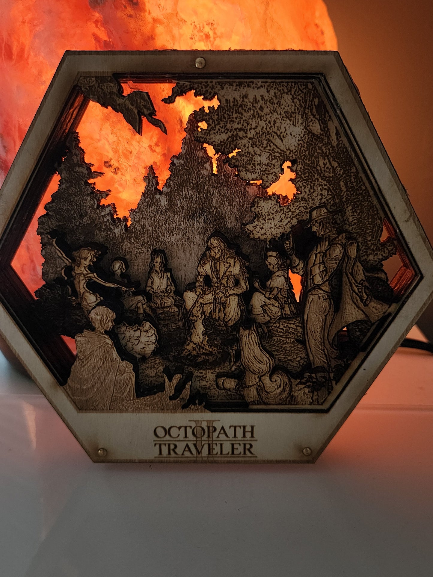 The Eight Travellers 2 | 3D Wooden Artwork PlaqueArts | Unforgettable Gifts