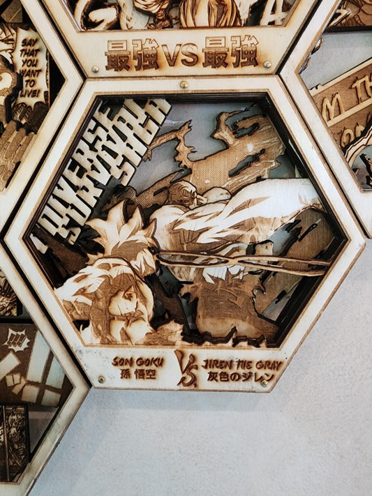 Universe Survival | 3D Wooden Artwork PlaqueArts | Unforgettable gift for gamers