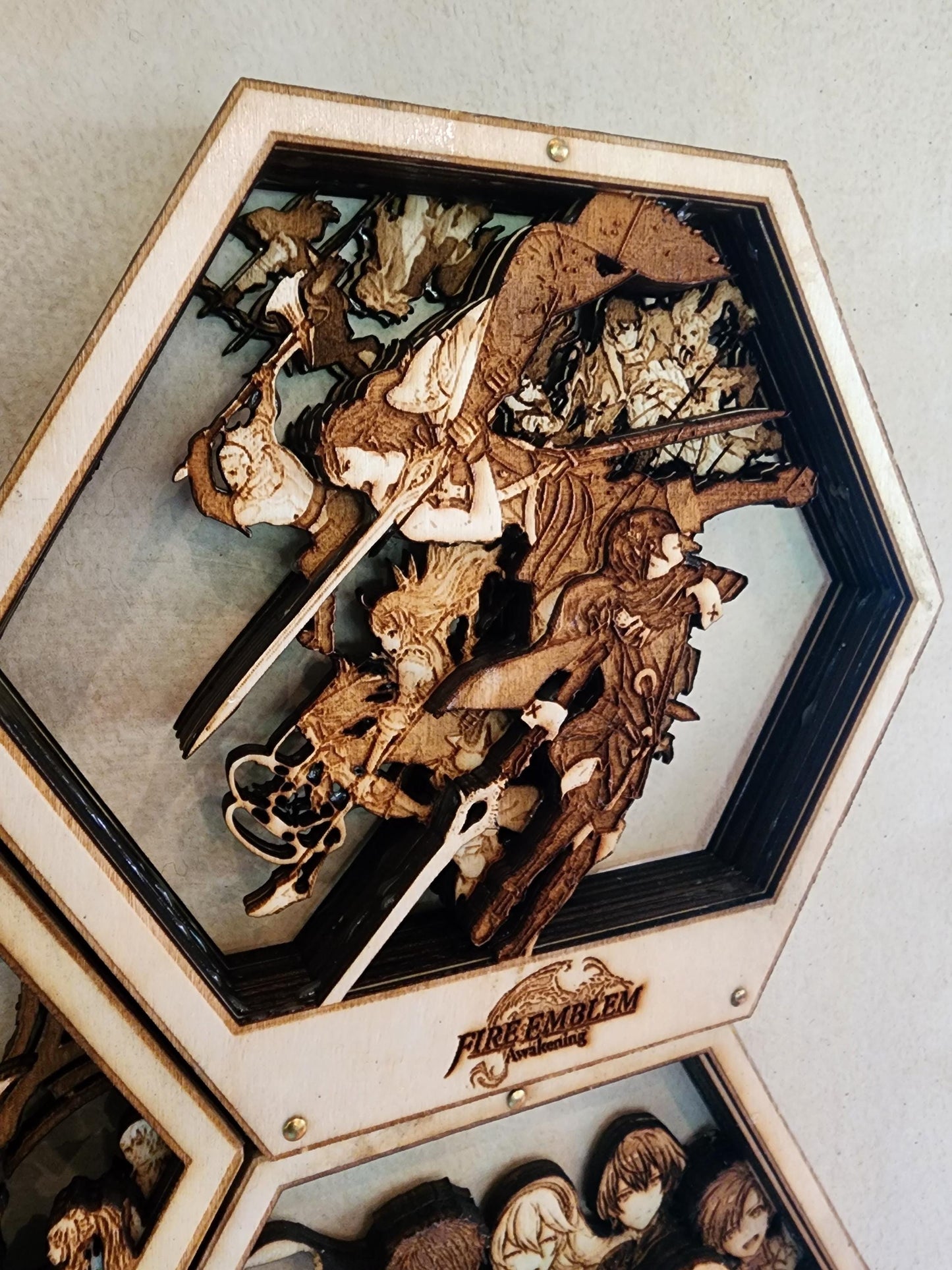 FE: Awakening | 3D Wooden Artwork PlaqueArts | Unforgettable Gifts