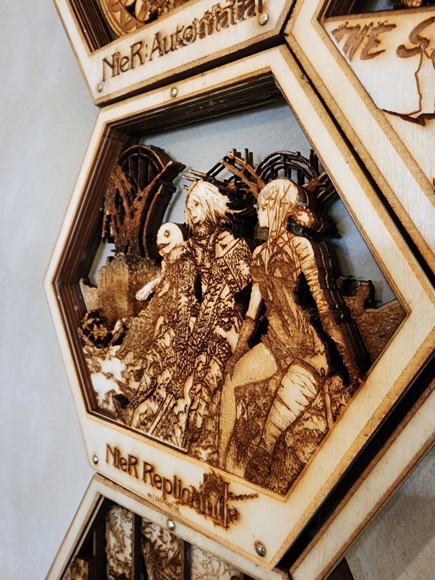 Replicants | Nier Replicant | 3D Wooden Artwork PlaqueArts | Unforgettable Gifts