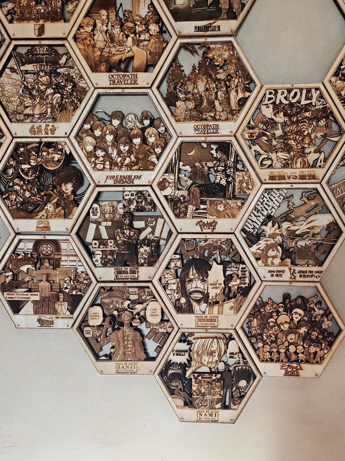 Nami: Help Me | 3D Wooden Artwork PlaqueArts | Unforgettable Gifts