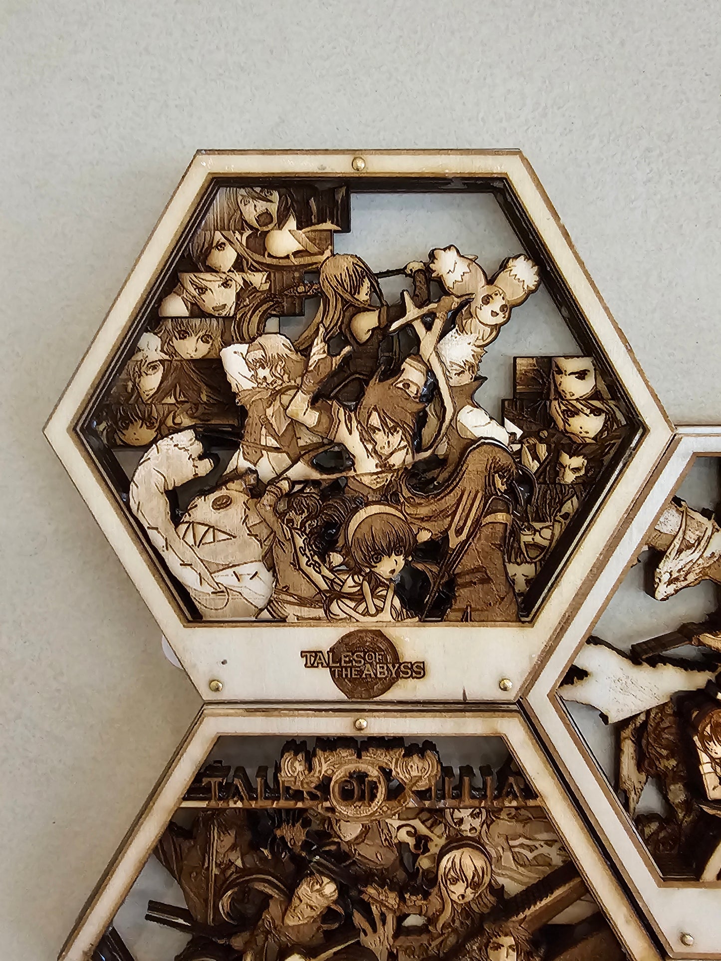 Tales of The Abyss | 3D Wooden Artwork PlaqueArts | Unforgettable Gifts