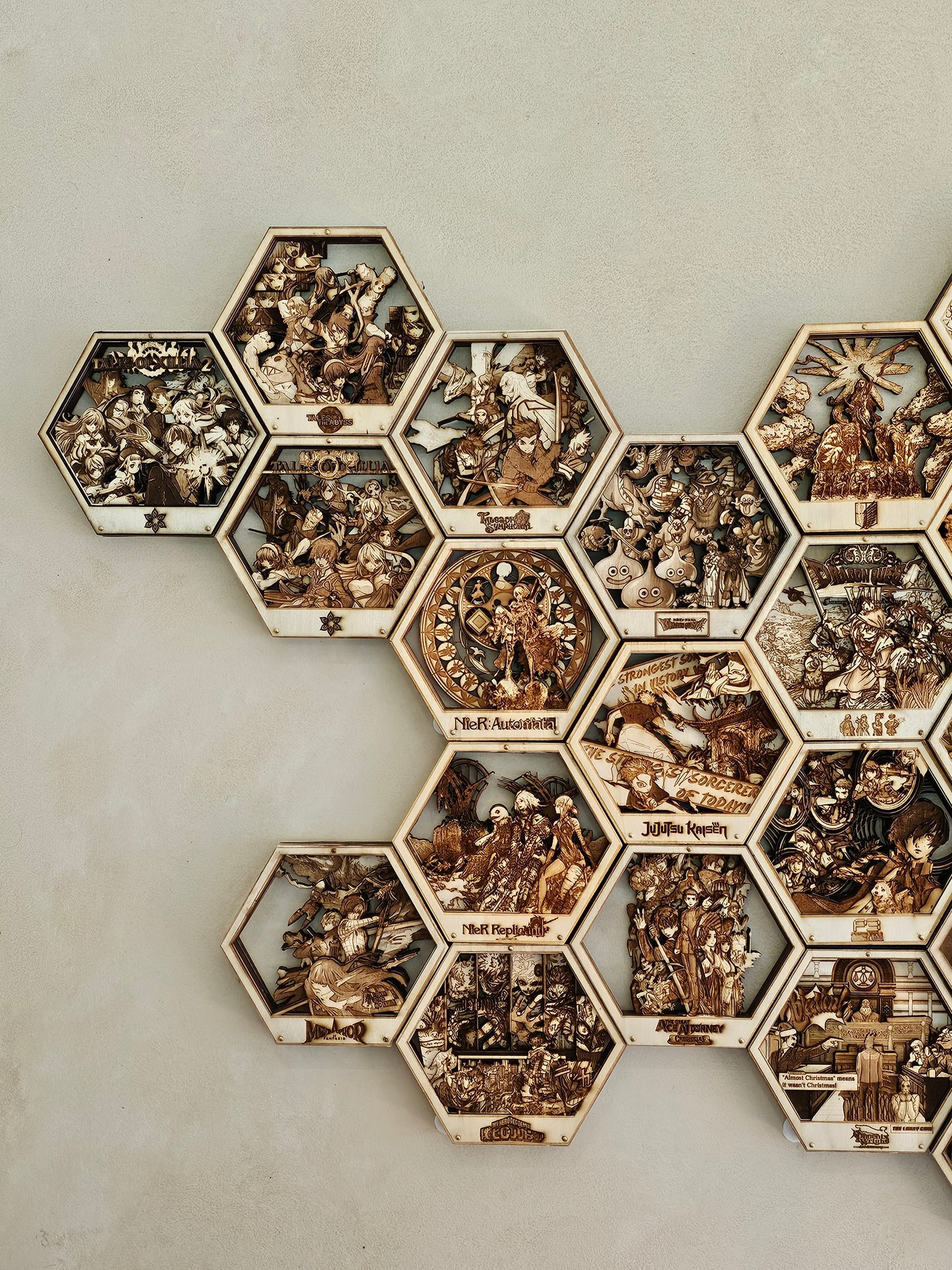 Tales of Xillia | 3D Wooden Artwork PlaqueArts | Unforgettable Gifts