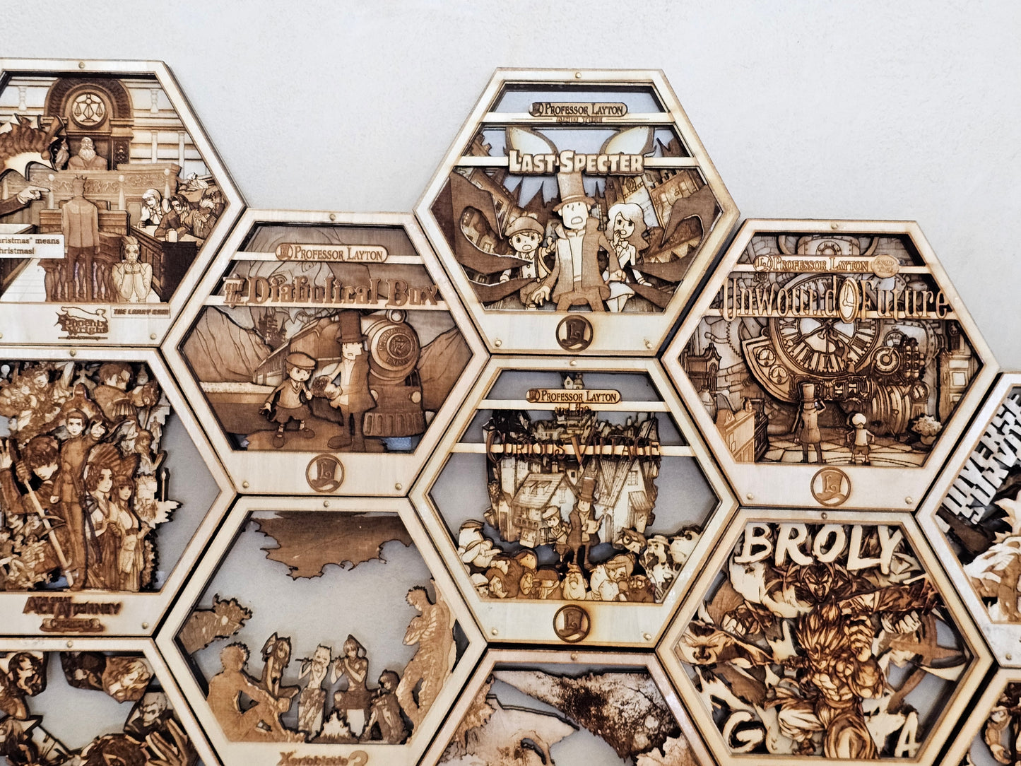 The Curious Village | 3D Wooden Artwork PlaqueArts | Unforgettable Gifts