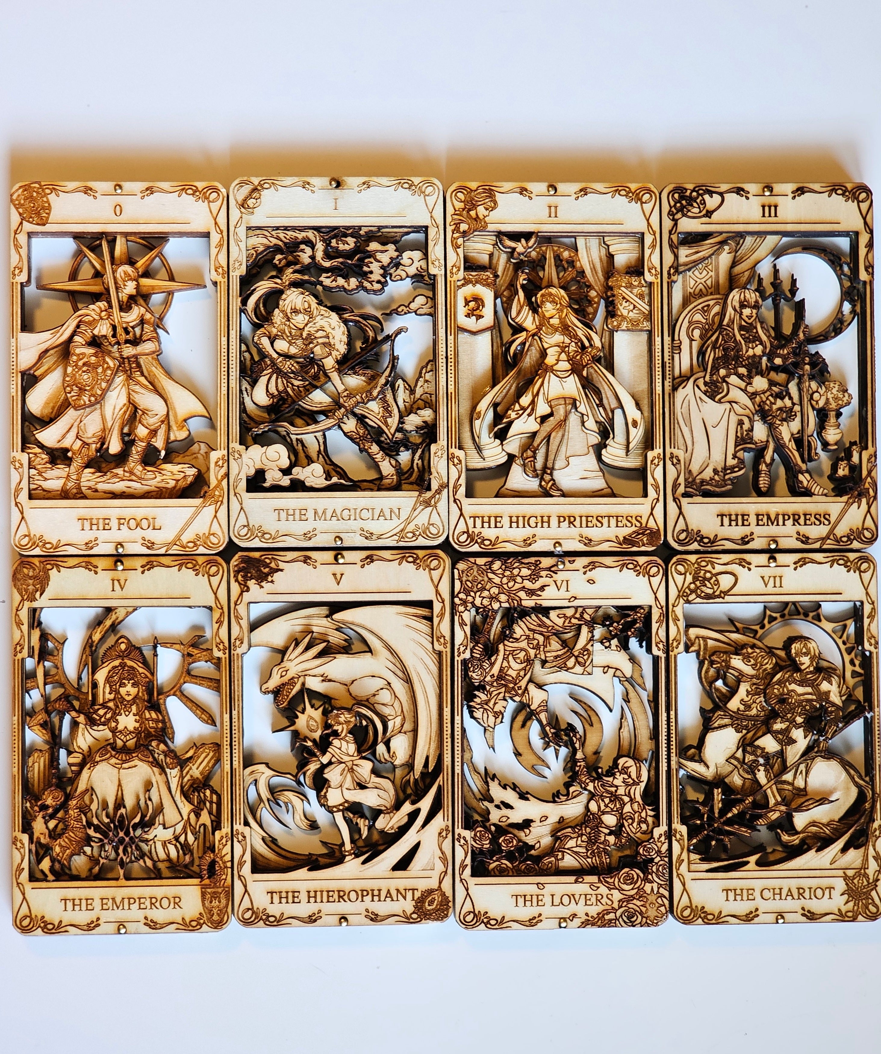 Fire Emblem Tarot Set | PlaqueArts Unforgettable Wooden gifts