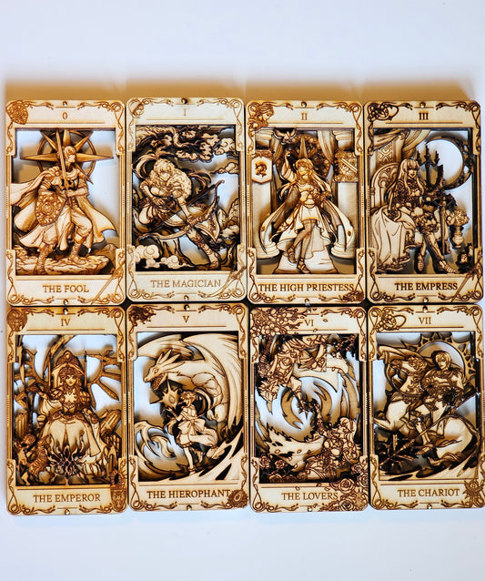 Fire Emblem Tarot Set | PlaqueArts Unforgettable Wooden gifts