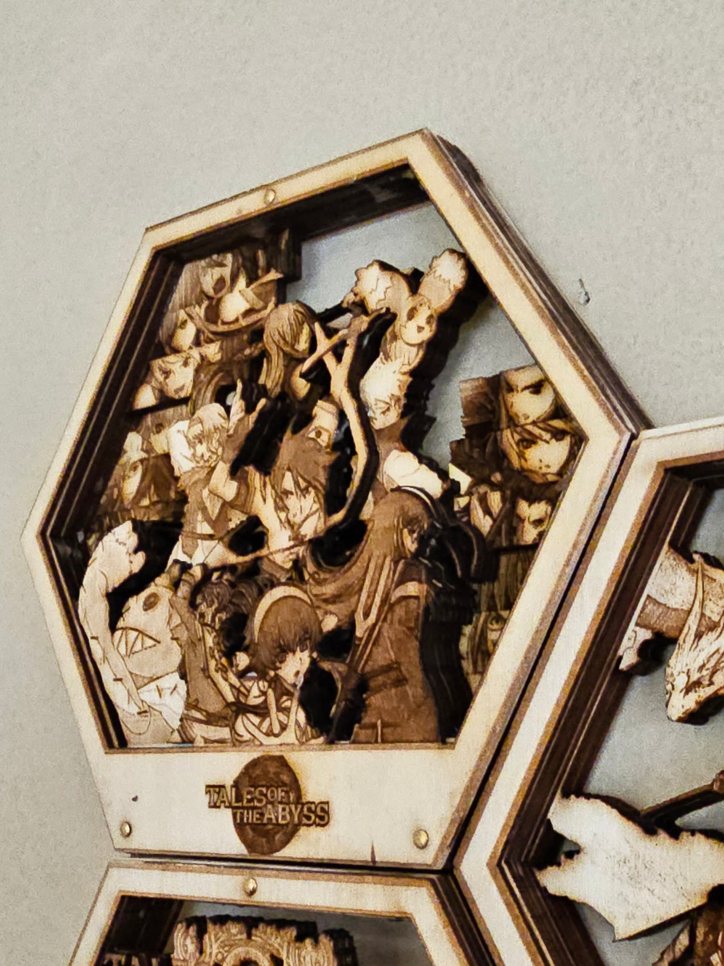 Tales of The Abyss | 3D Wooden Artwork PlaqueArts | Unforgettable Gifts