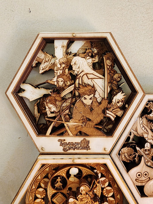 Symphonia | 3D Wooden Artwork PlaqueArts | Unforgettable Gifts