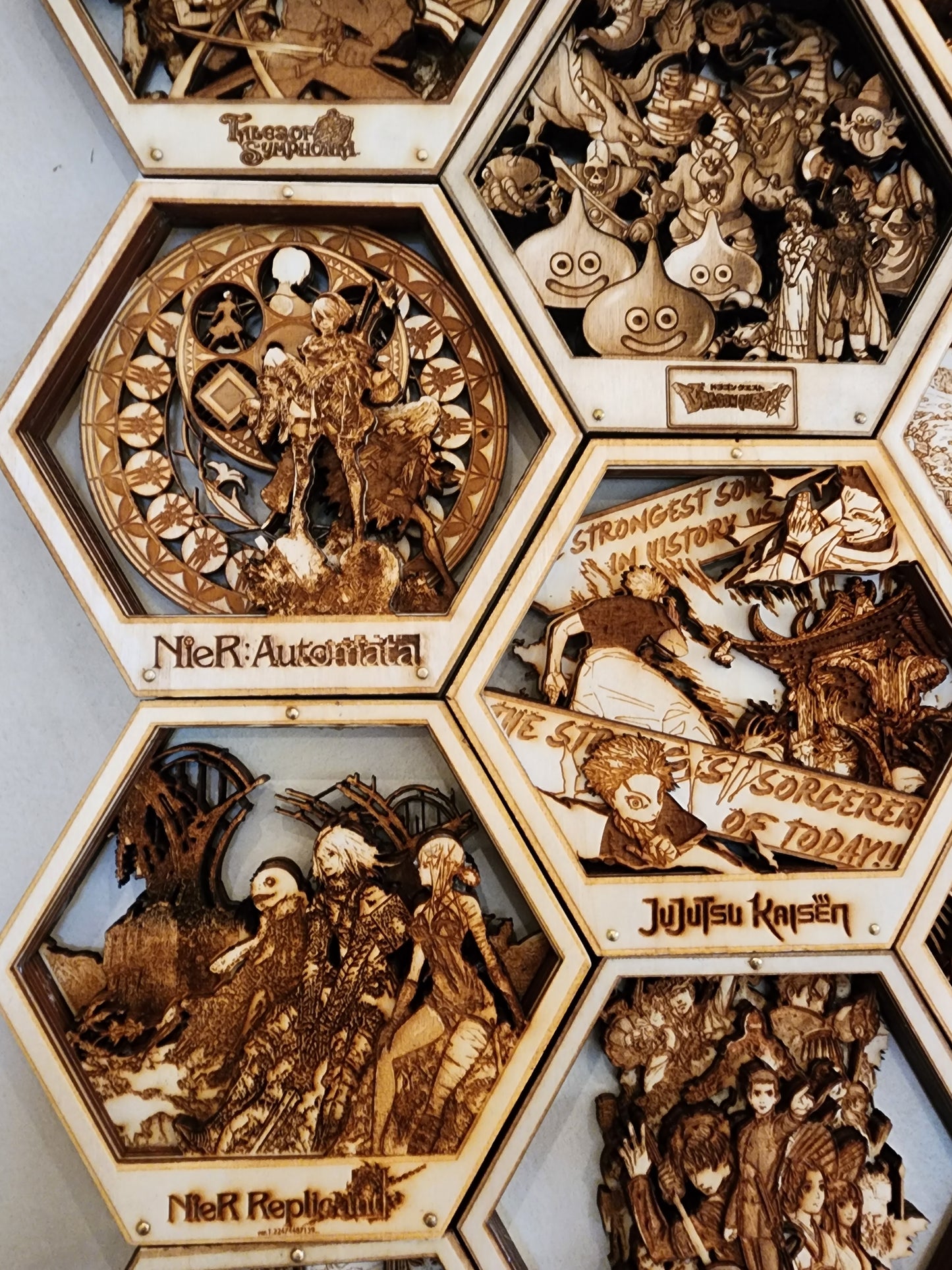 Replicants | Nier Replicant | 3D Wooden Artwork PlaqueArts | Unforgettable Gifts