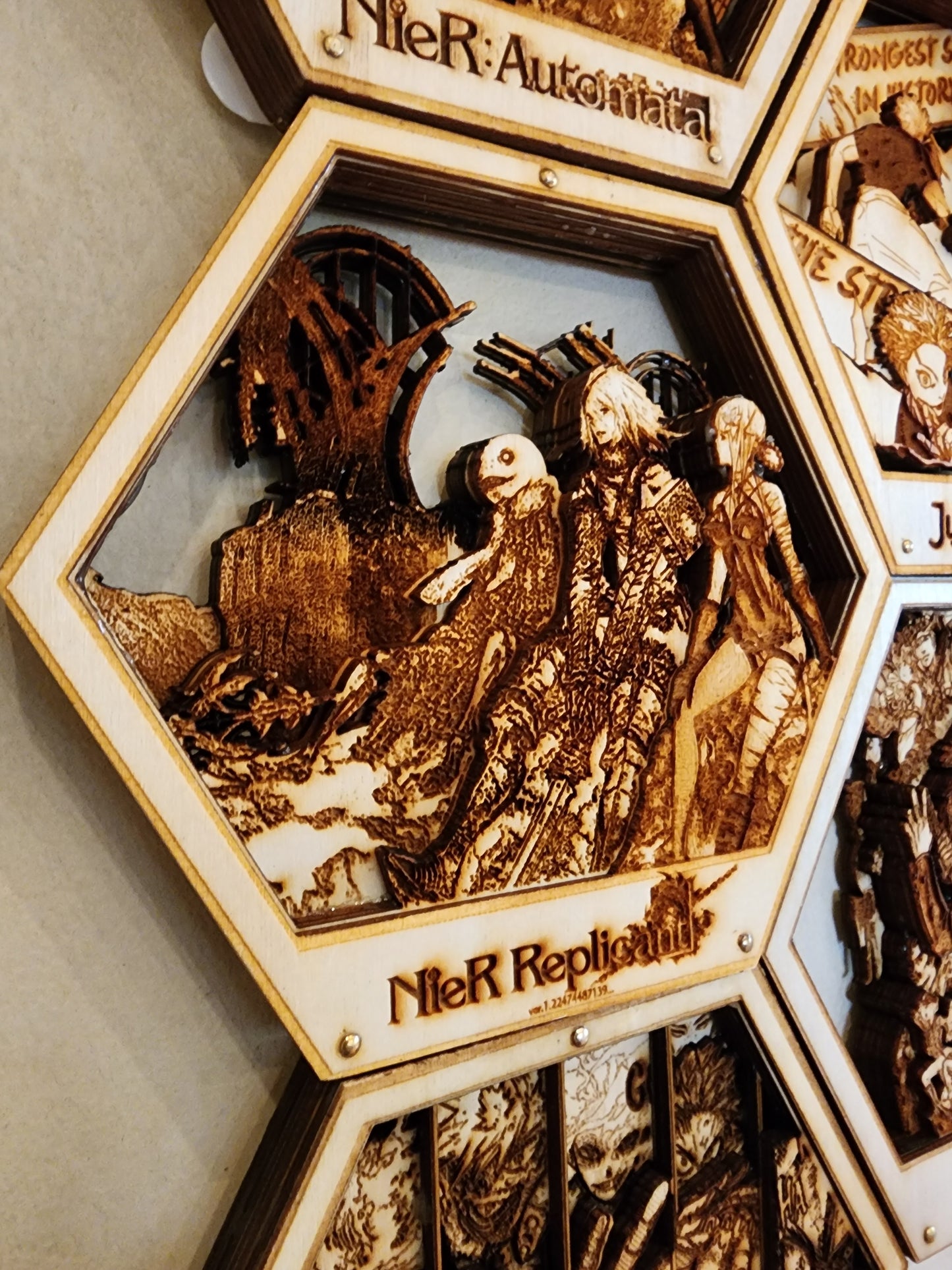 Replicants | Nier Replicant | 3D Wooden Artwork PlaqueArts | Unforgettable Gifts