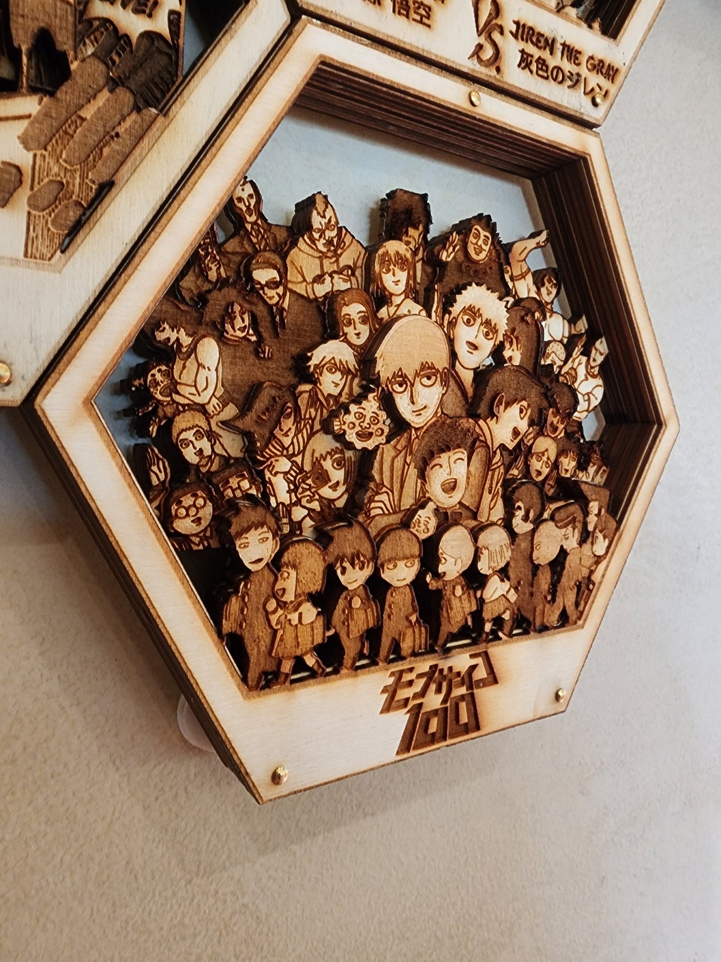 100 | 3D Wooden Artwork PlaqueArts | Unforgettable Gifts