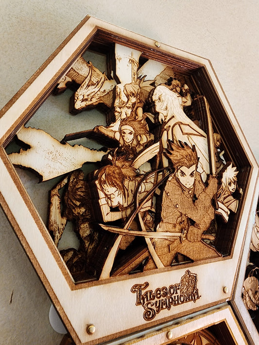 Symphonia | 3D Wooden Artwork PlaqueArts | Unforgettable Gifts