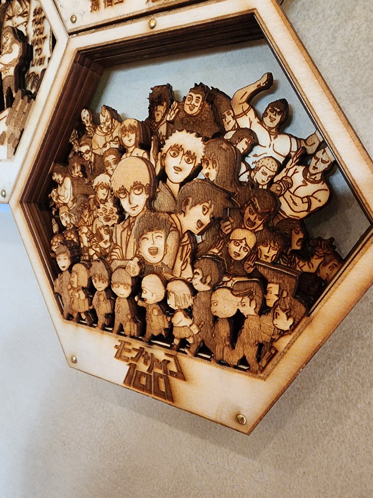 100 | 3D Wooden Artwork PlaqueArts | Unforgettable Gifts