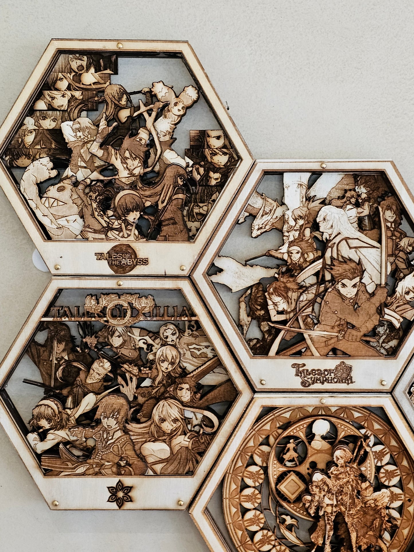 Tales of The Abyss | 3D Wooden Artwork PlaqueArts | Unforgettable Gifts